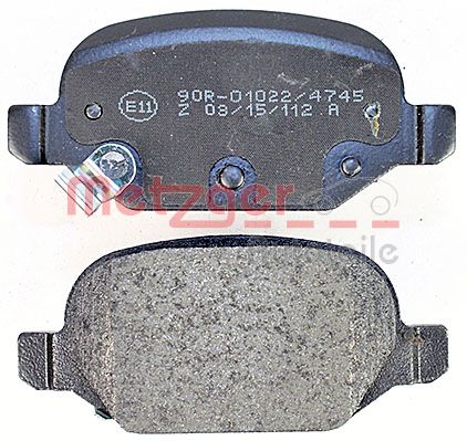 Placute frana METZGER 1170818